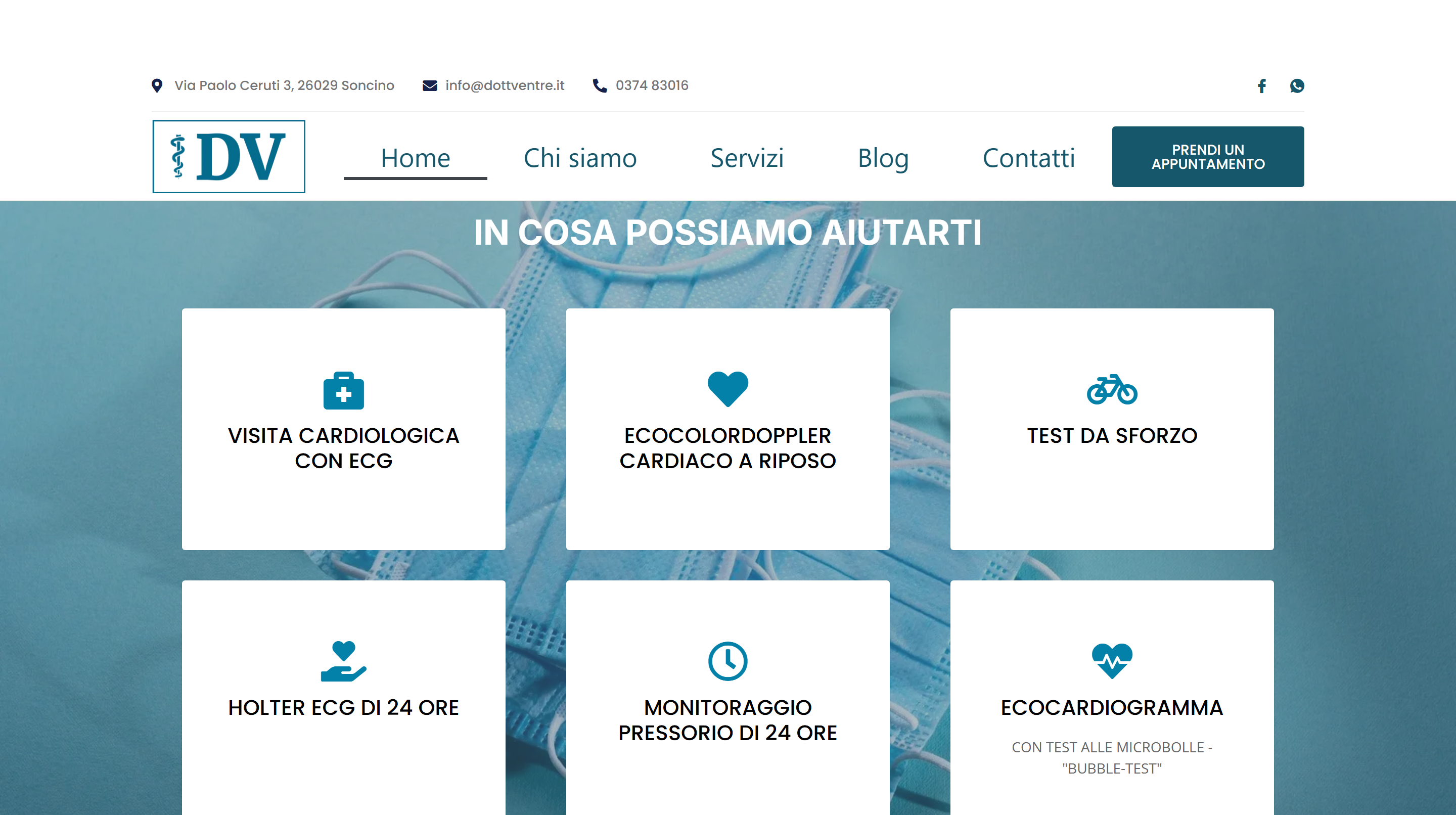 I servizi e lo staff