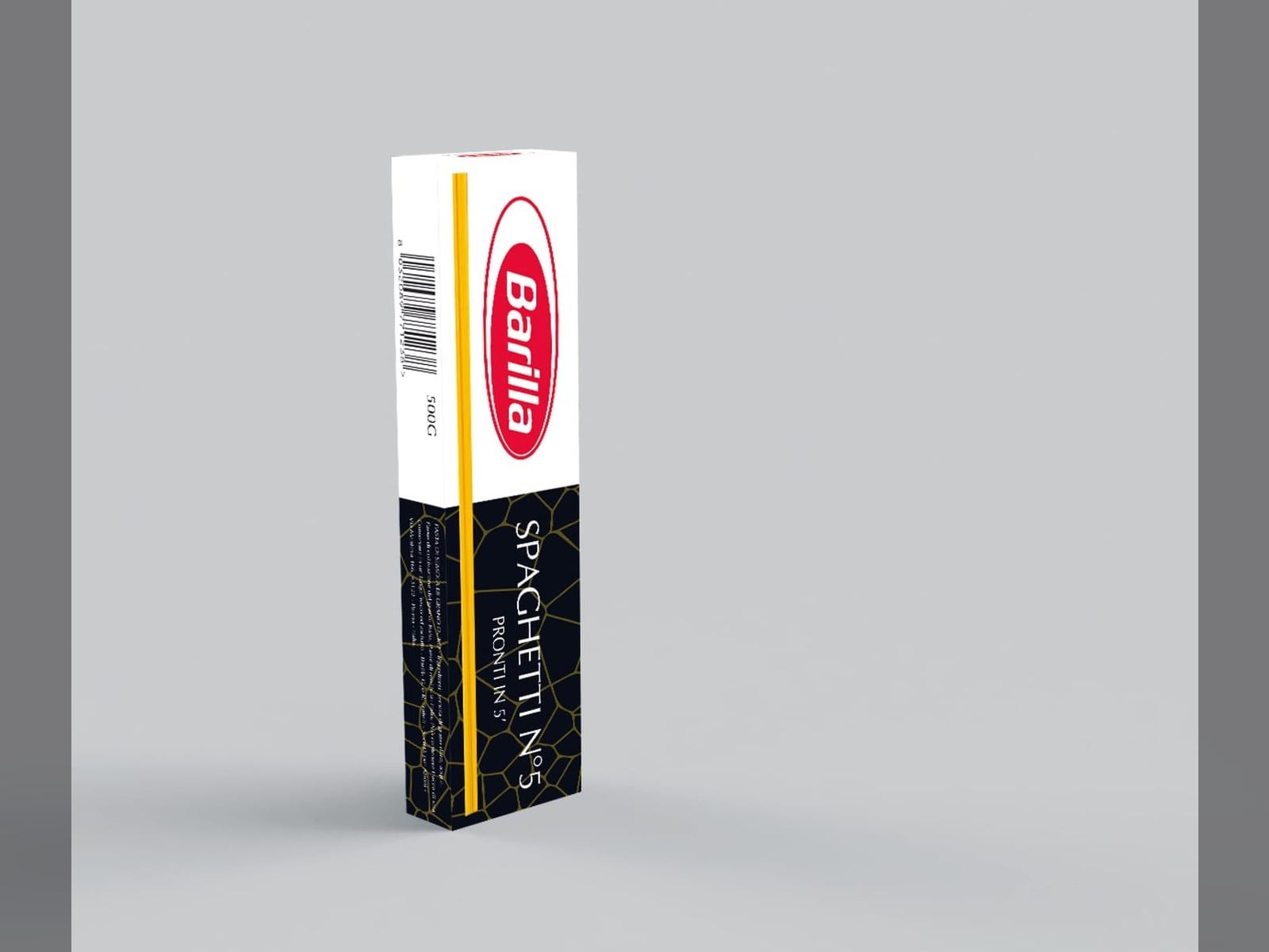 Concept di packaging per un pastificio