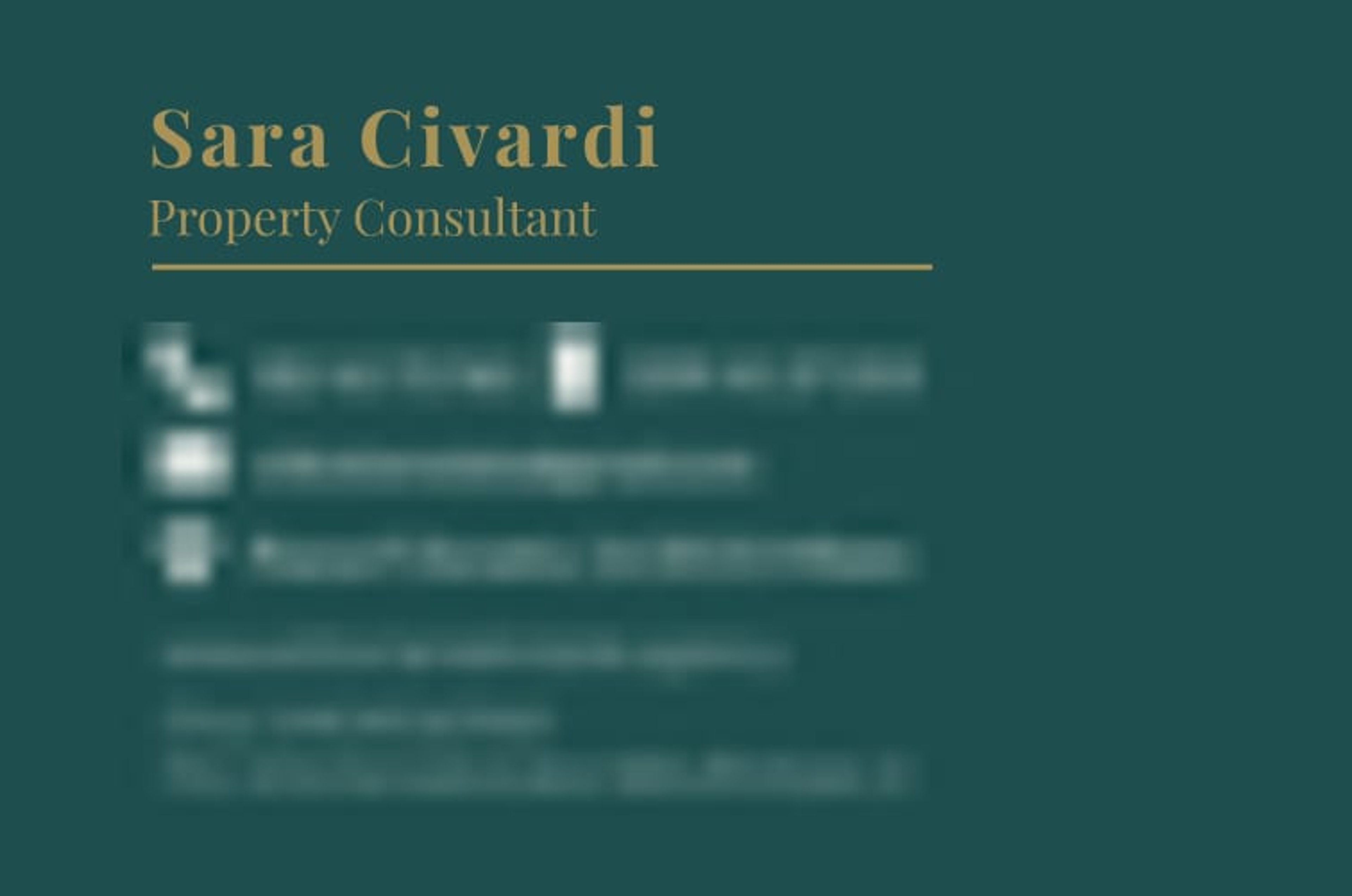 The business card