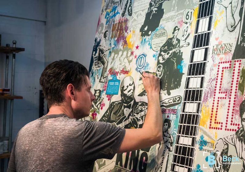 William Goodman painting 'Where the Music Began'