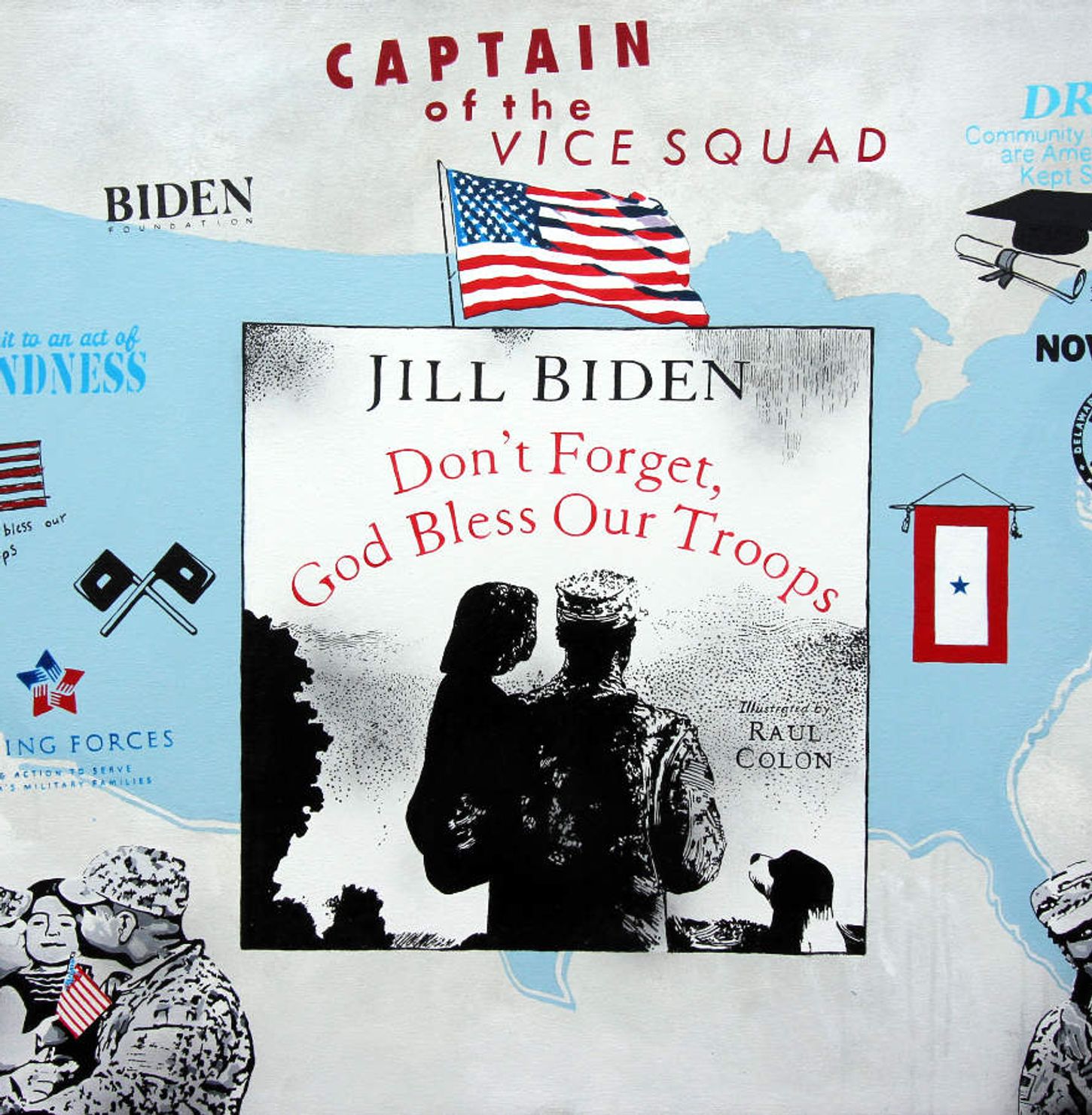 Painting for Dr. Jill Biden