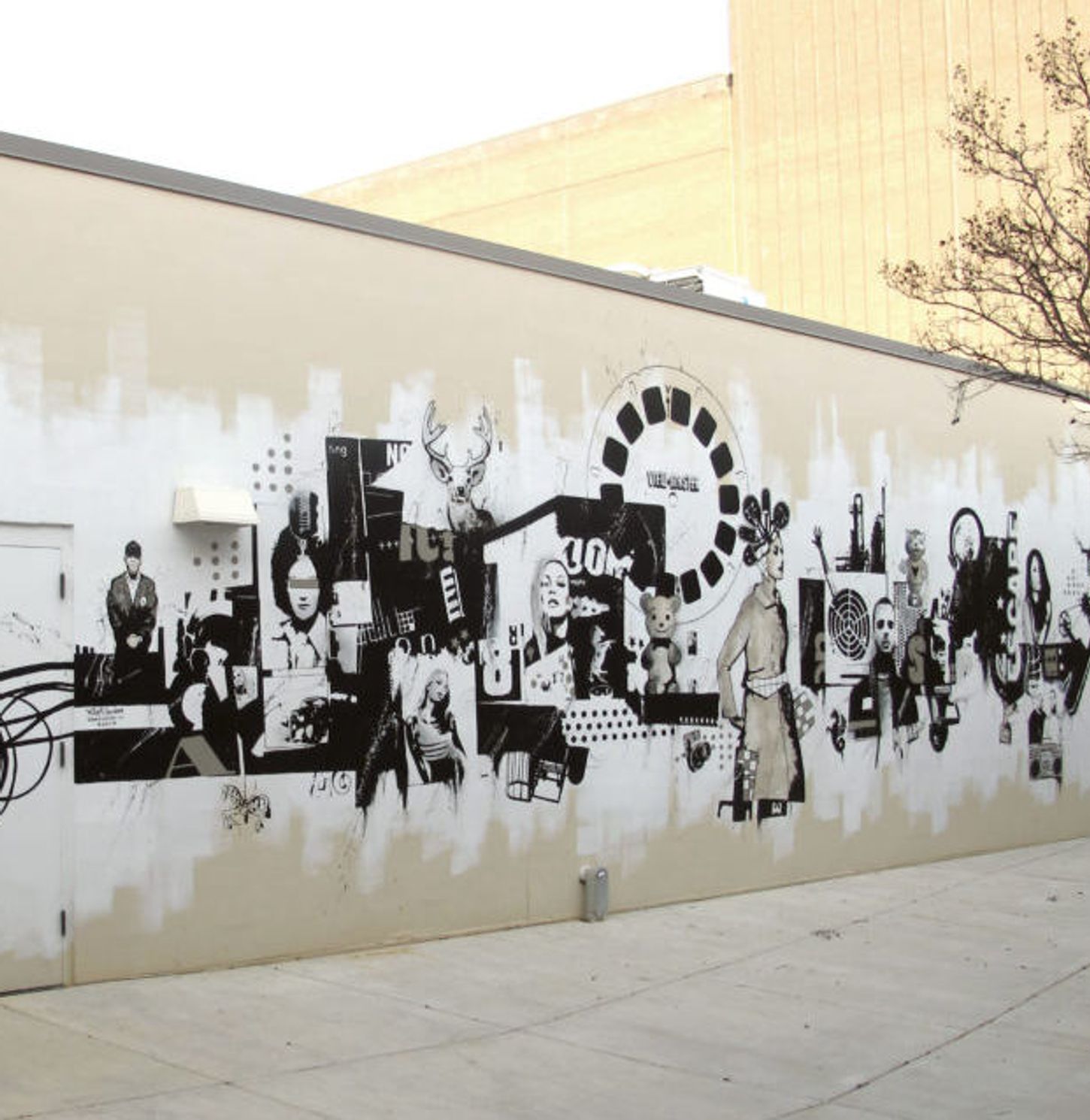 Mississippi Museum of Art mural by William Goodman