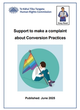 Support to make a complaint about Conversion Practices image