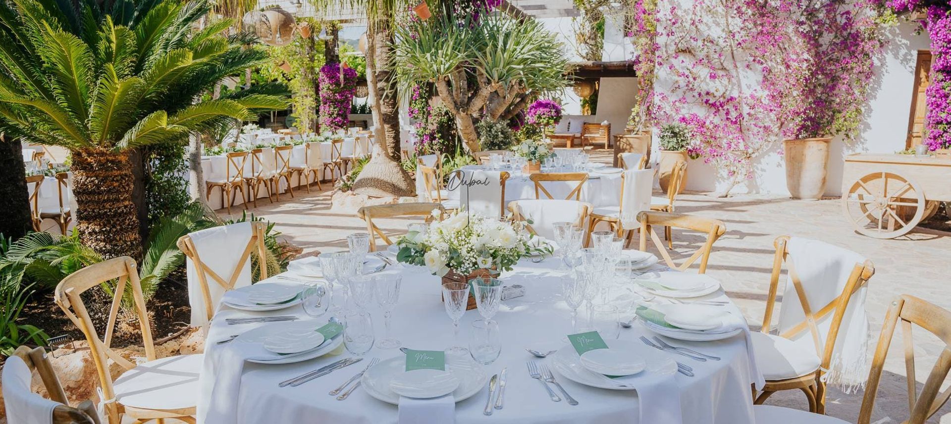 Tables, Chairs & Decoration in Ibiza