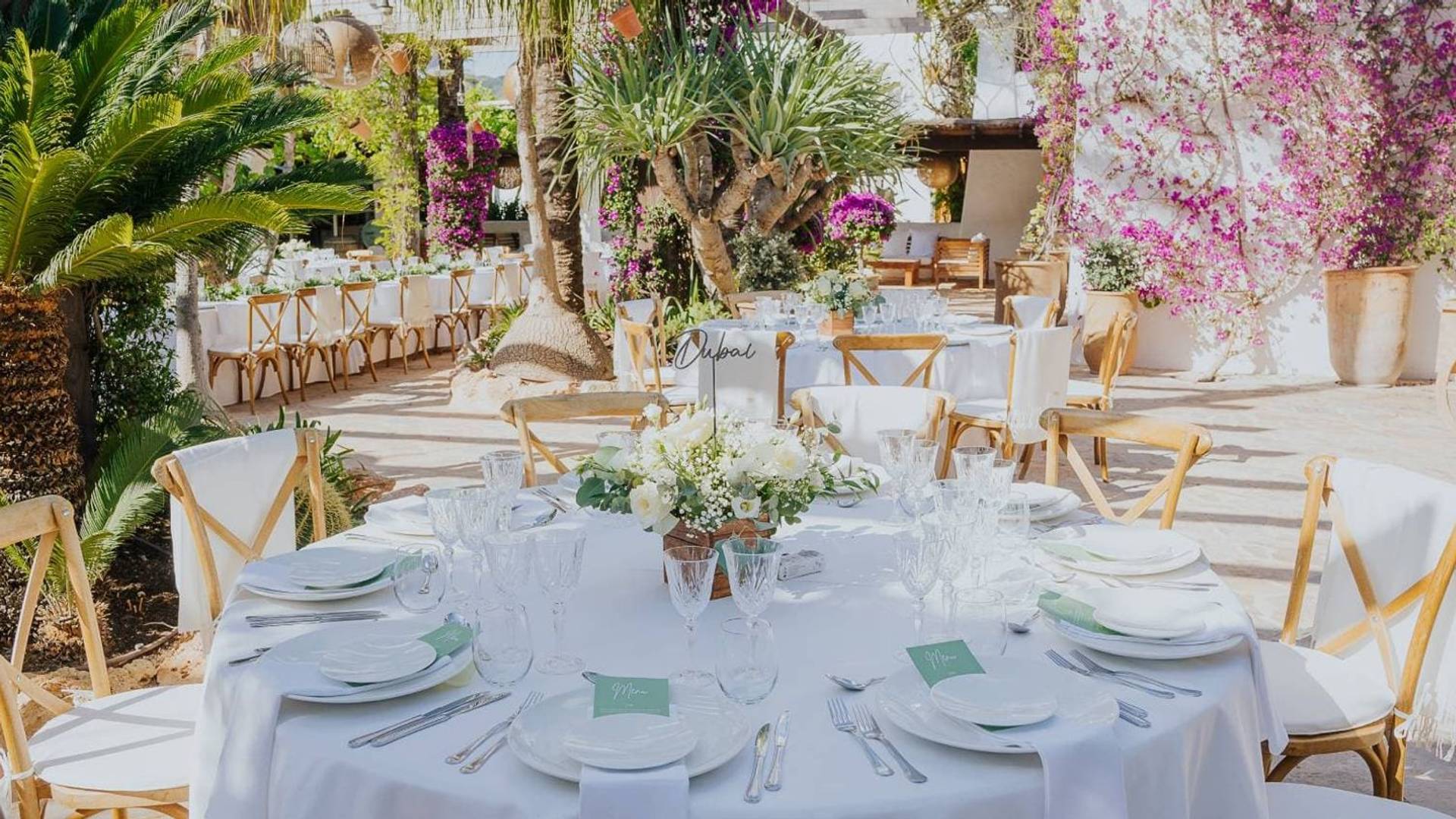 Tables, Chairs & Decoration in Ibiza