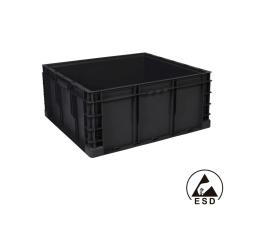 Caja KLT Container Base Lisa 24x22x11 Semi Virgen