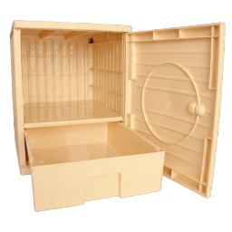 510173-08 · Locker Con Cajonera Beige — Interior
