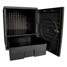 510173-11 · Locker Con Cajonera Negro — Interior
