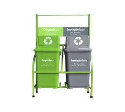 Set Ecologico De 2 Botes Con Marco