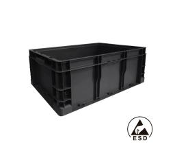 Caja KLT Container Base Lisa 24x22x9 Semi Virgen