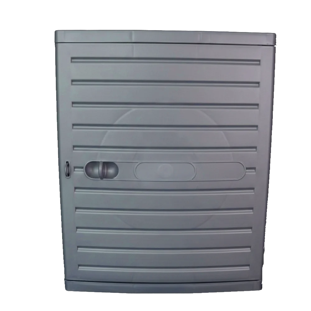 Locker con cajonera y broche metálico Gris