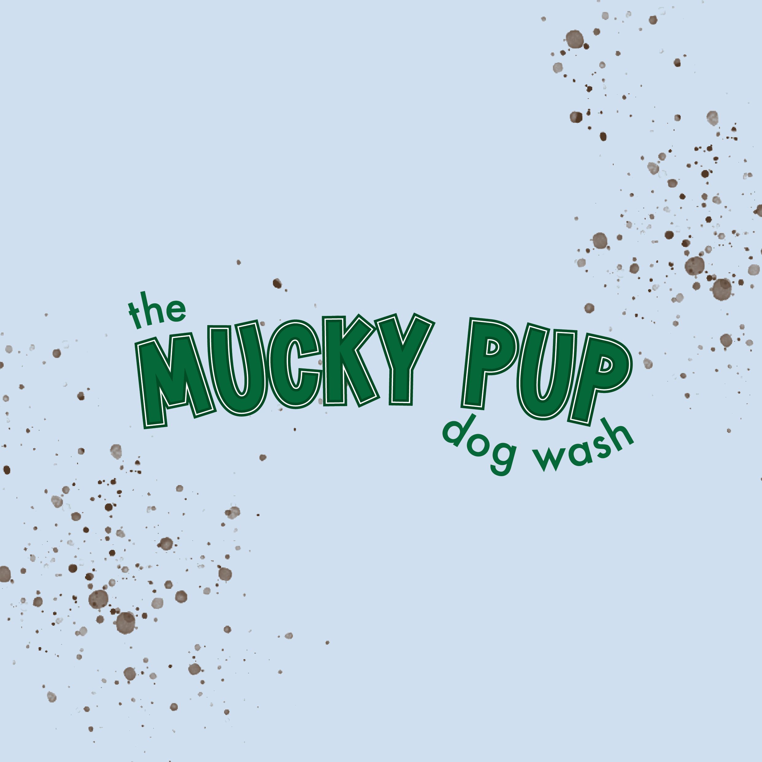 The mucky pup logo image