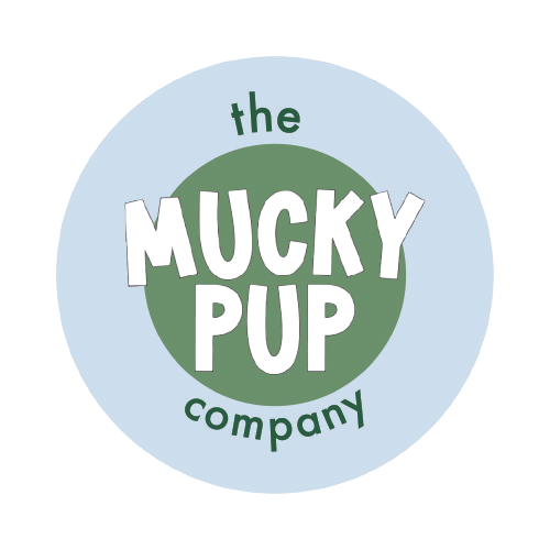 Design reference image, The mucky pup logo