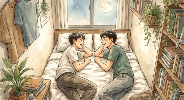 Illustration for Transmigrated into the Villain's Sickly Childhood Friend - Chapter 8 - Whispers in the Dark