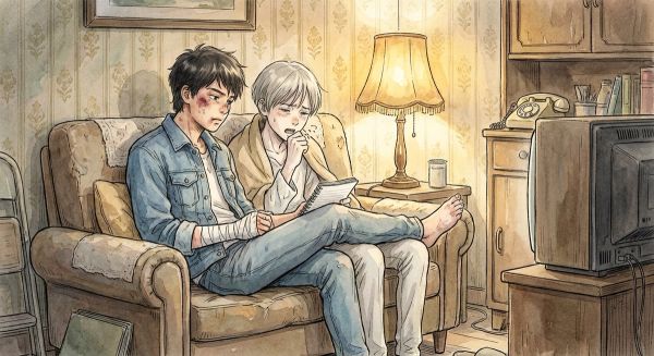 Illustration for Transmigrated into the Villain's Sickly Childhood Friend - Chapter 12 - A Tycoon's Ledger