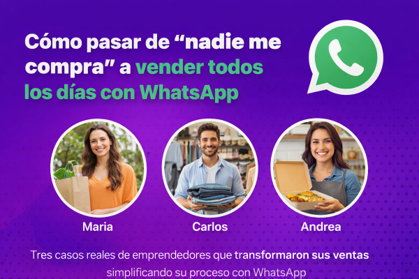 vende todos los dias con whatsapp y vebtalinkapp