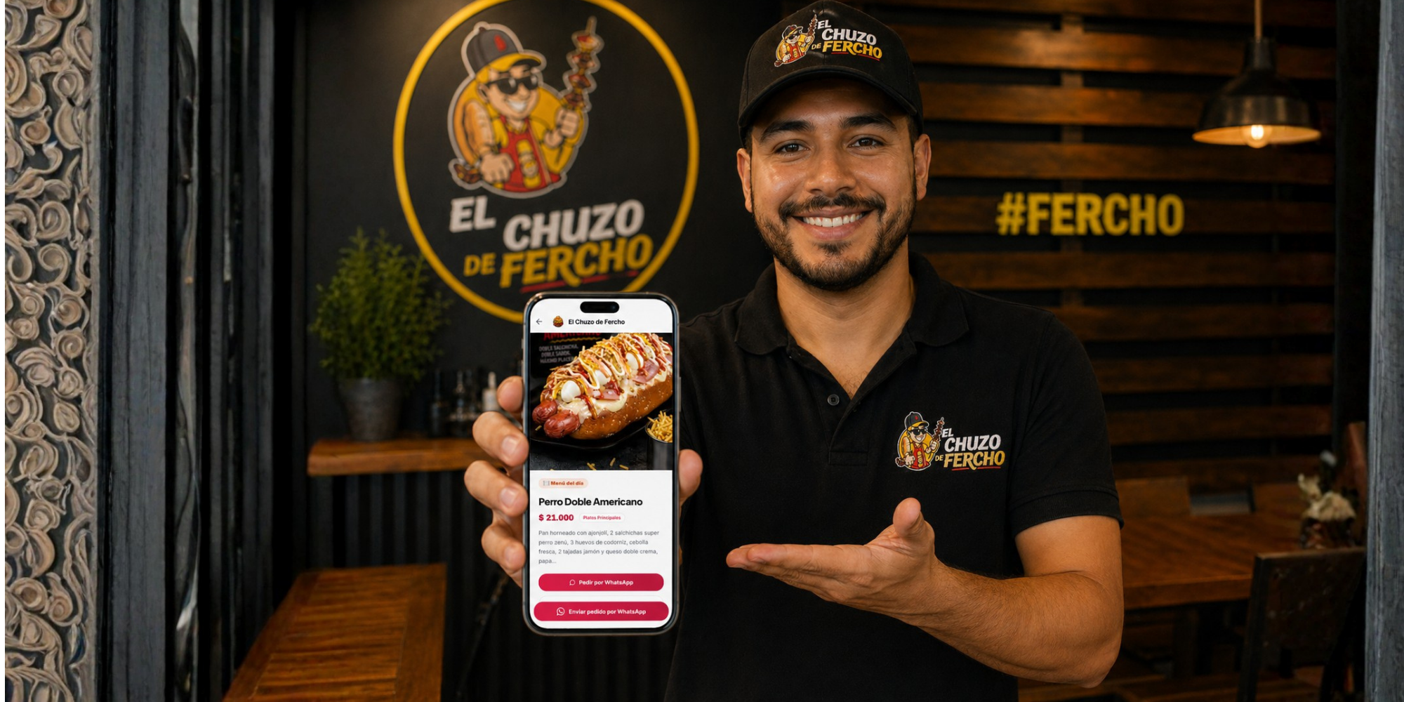 Fercho utilizando Walinka