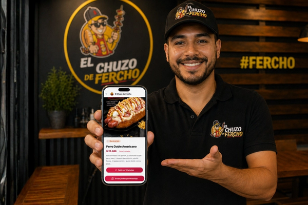 Fercho utilizando Walinka
