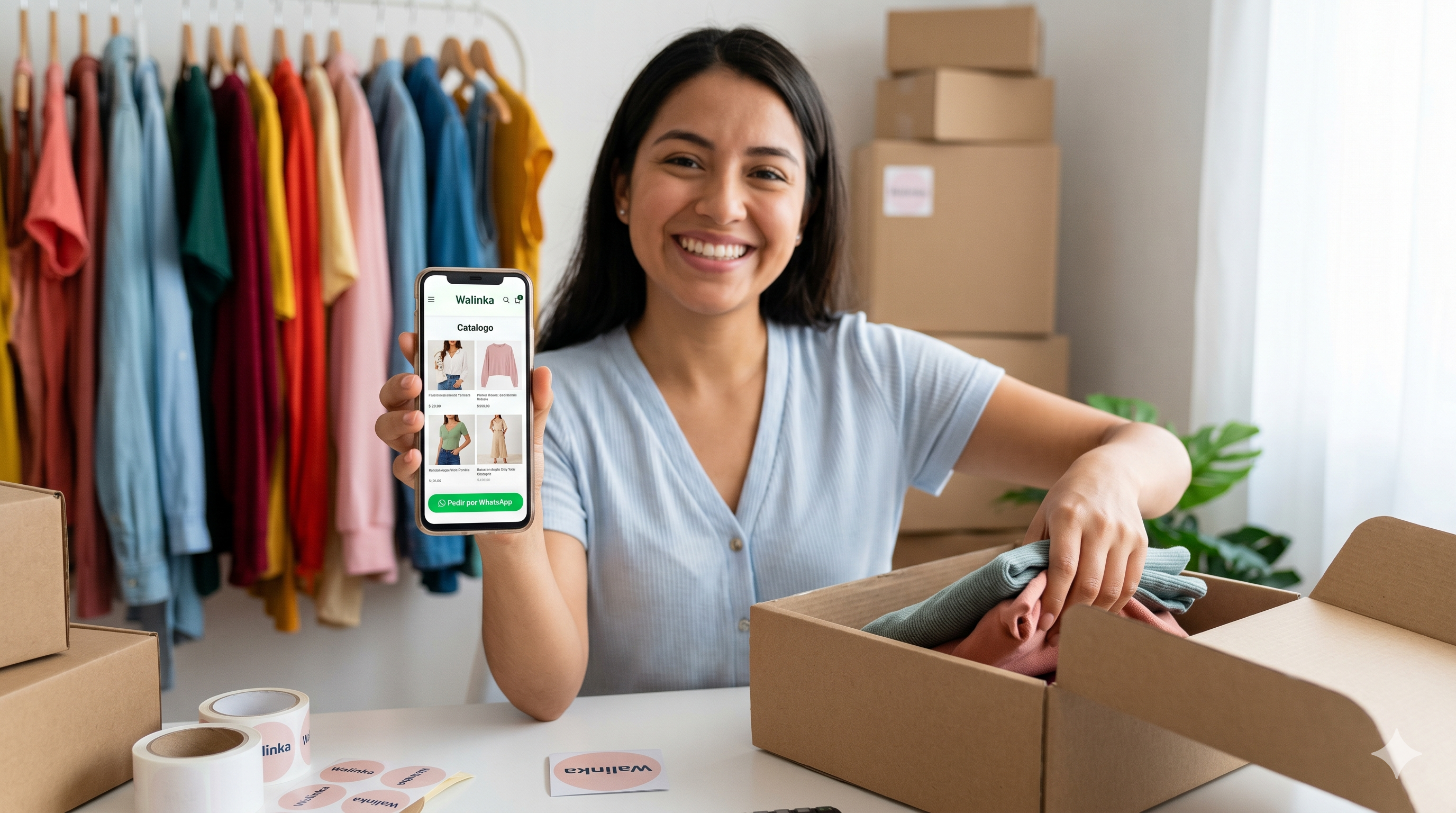 Como crear un catalogo con Walinka