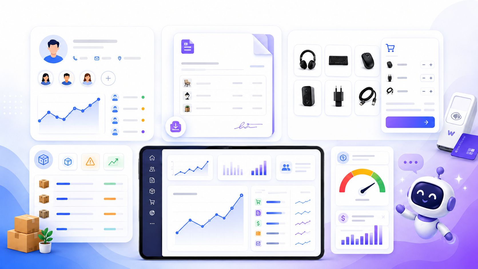 Novedades Walinka 2026: app de gestión para emprendedores con clientes, presupuestos, punto de venta, control de stock, centro de costos e inteligencia artificial.