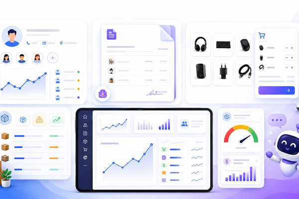 Novedades Walinka 2026: app de gestión para emprendedores con clientes, presupuestos, punto de venta, control de stock, centro de costos e inteligencia artificial.
