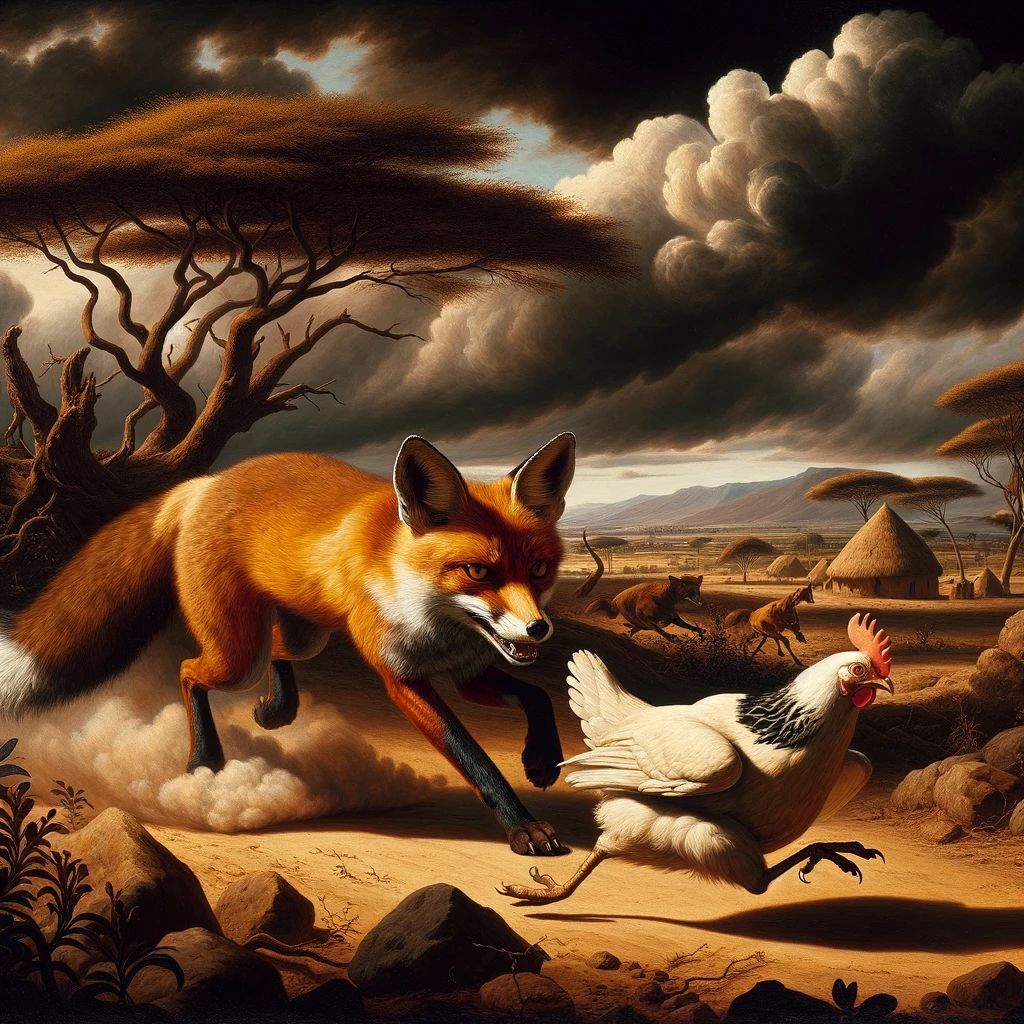 The fox and the hen sub saharan stories