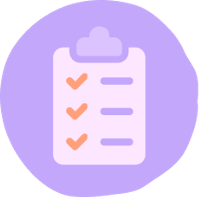 illustration of a yellow clipboard with a checklist on it