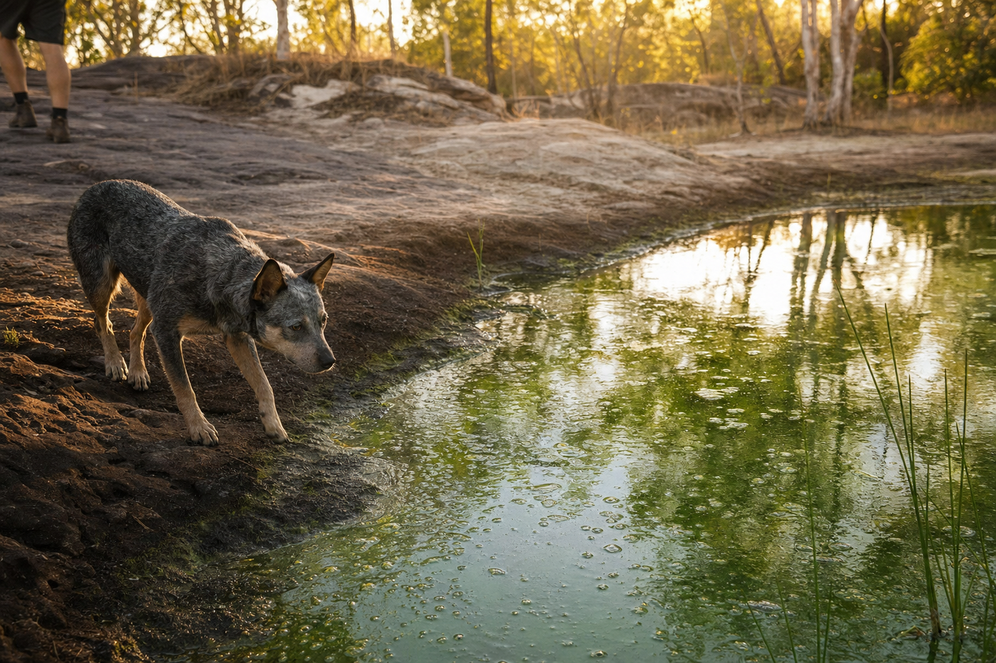 Blue-green algae and dogs in Australia
