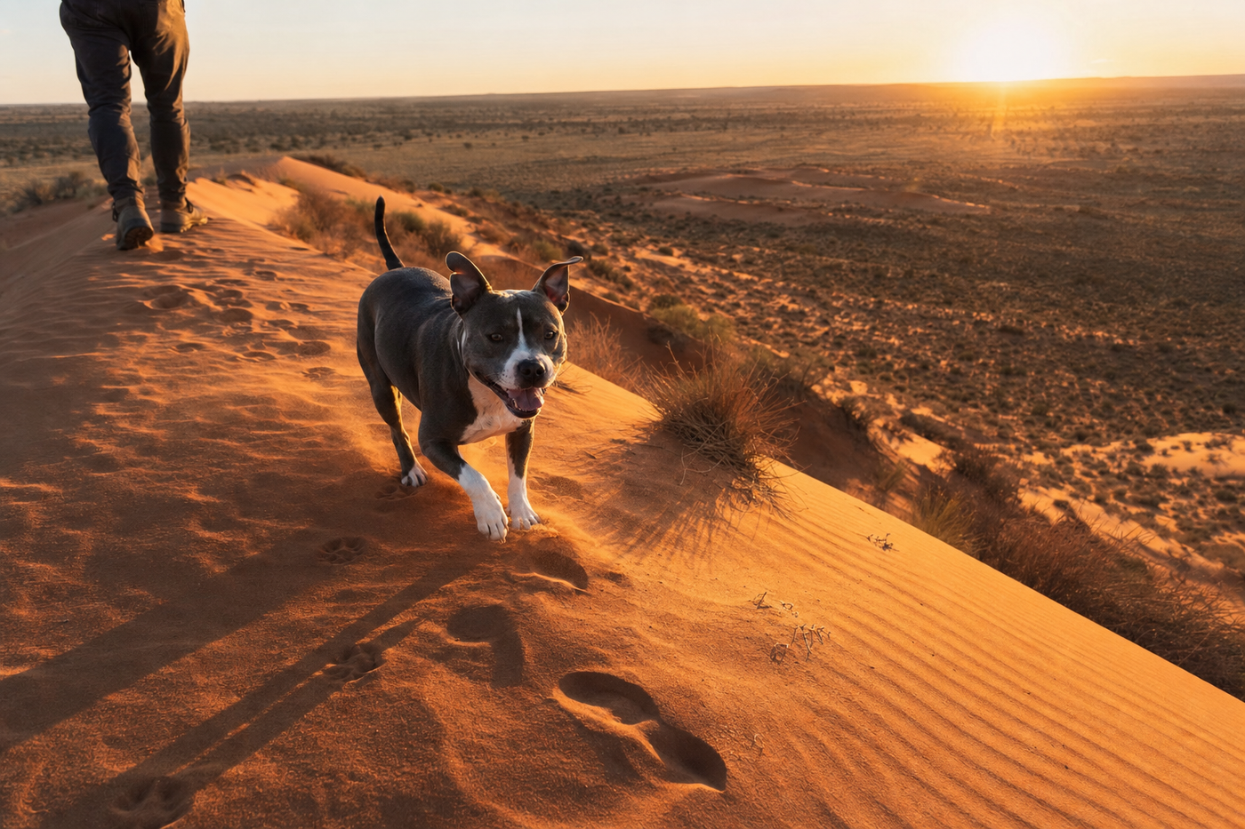 Travelling Australia with a rescue dog