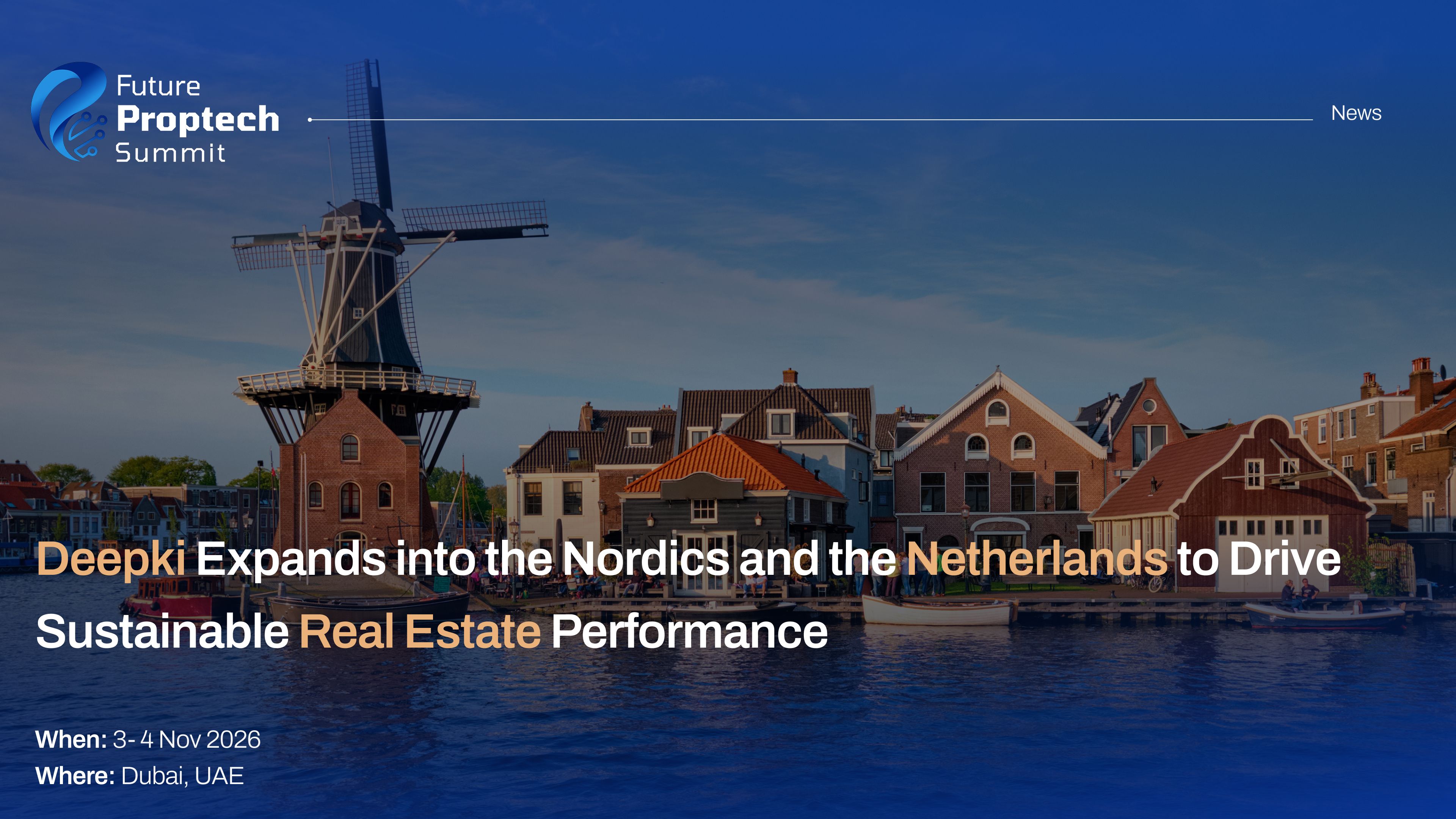Deepki Expands into the Nordics and the Netherlands to Drive Sustainable Real Estate Performance