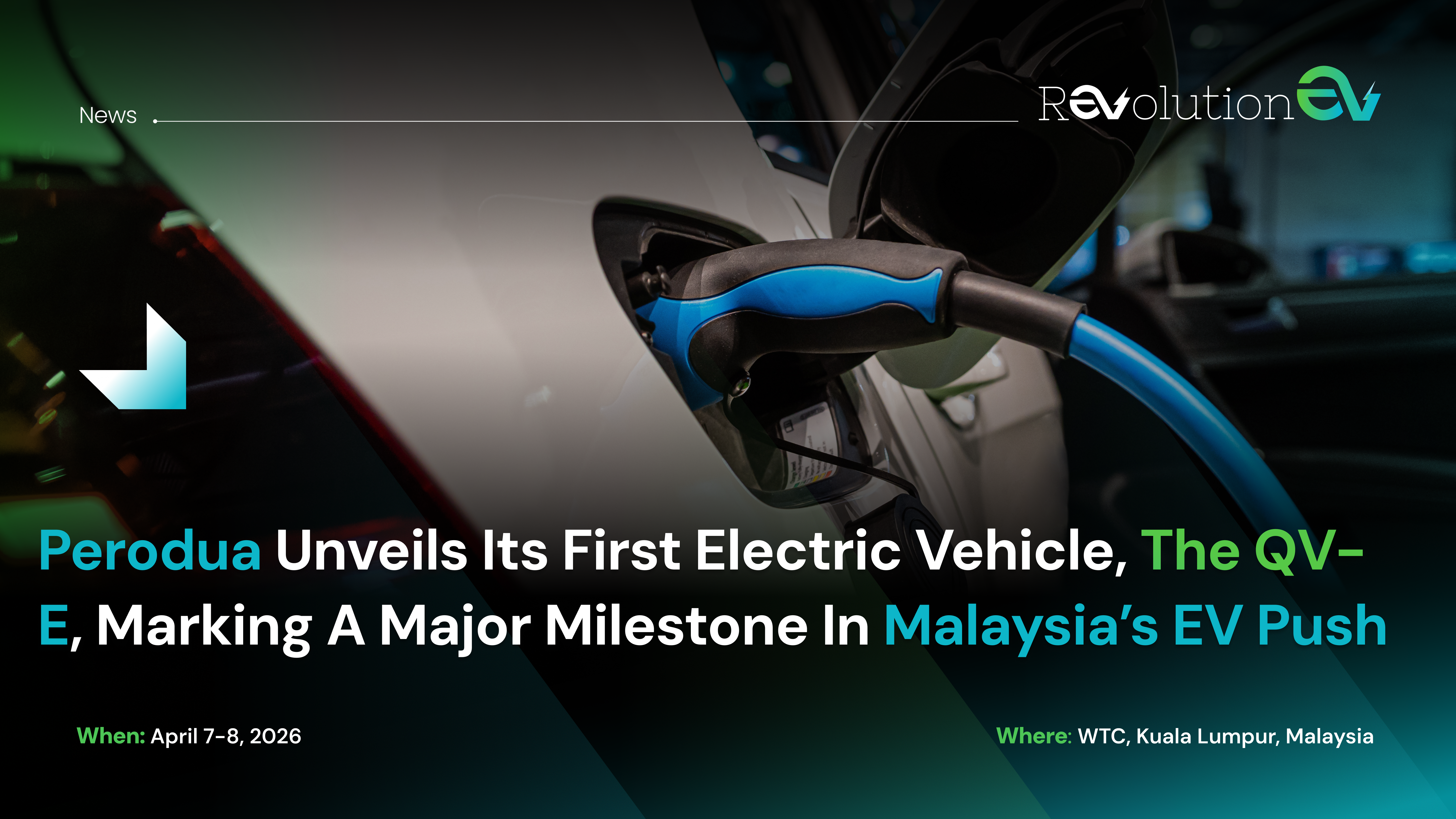 Perodua Unveils Its First Electric Vehicle, the QV-E, Marking a Major Milestone in Malaysia’s EV Push