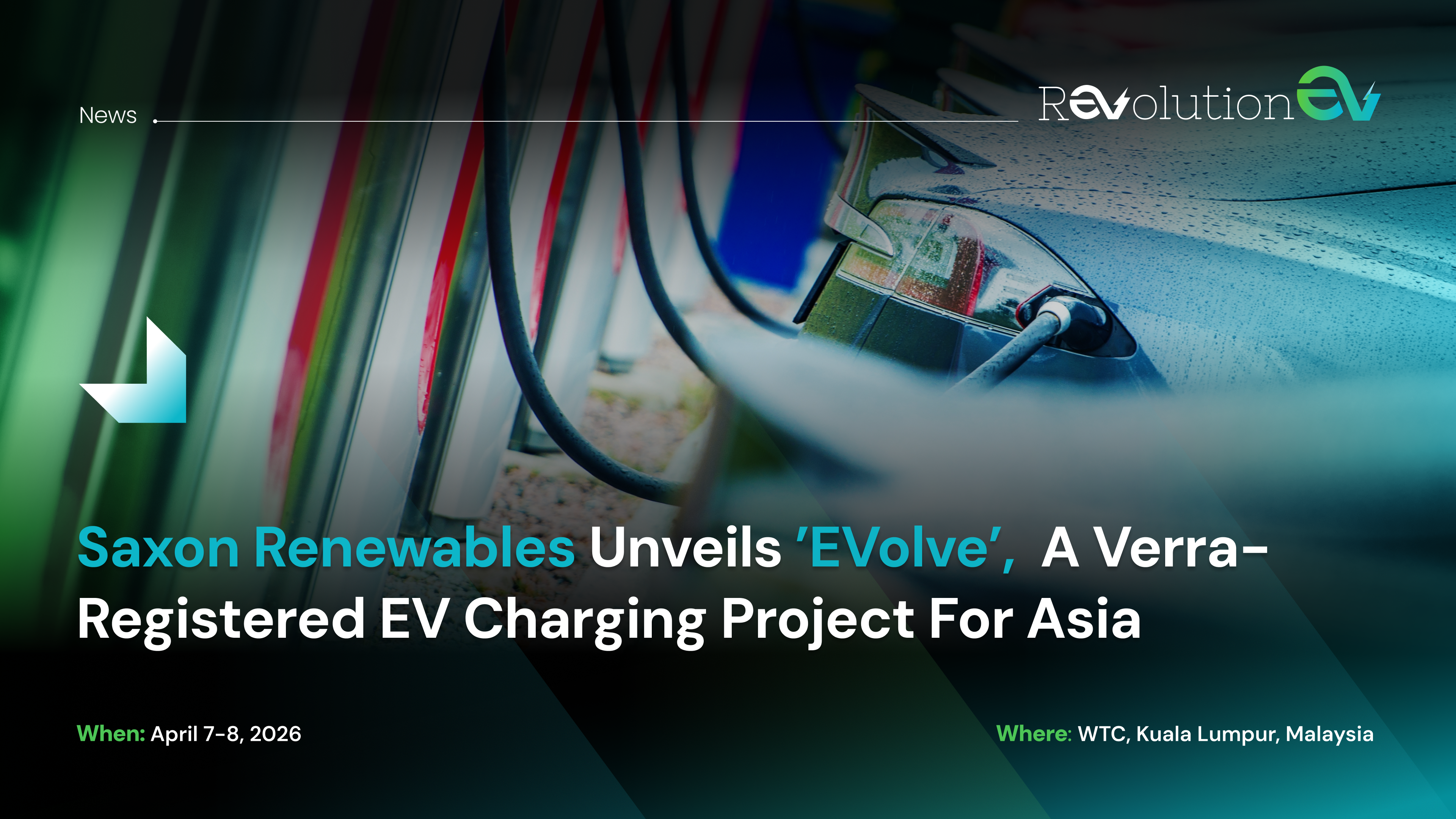 Saxon Renewables Unveils ’EVolve’, a Verra-Registered EV Charging Project for Asia 