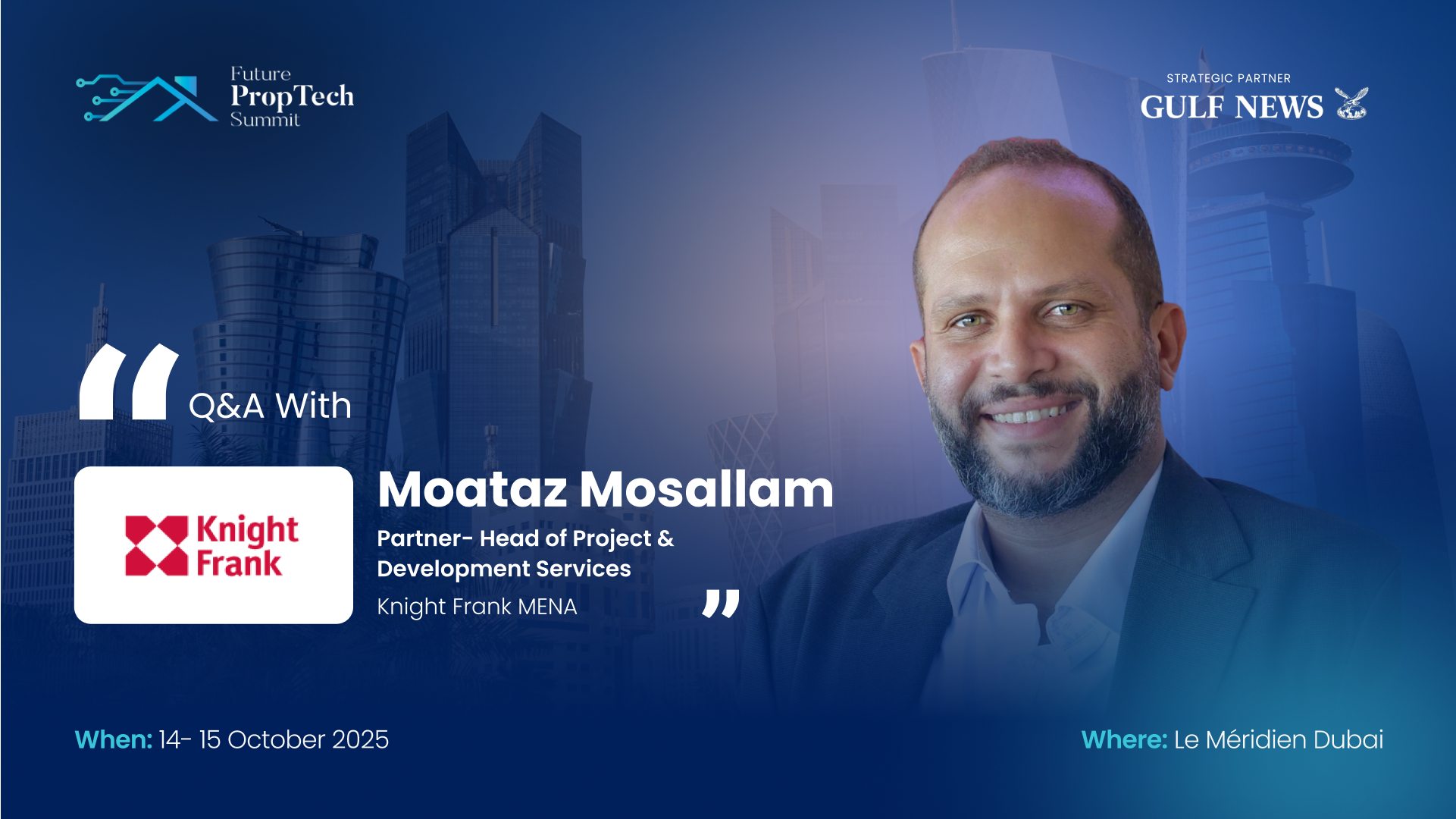 Q&A Session With Moataz A. Mosallam
