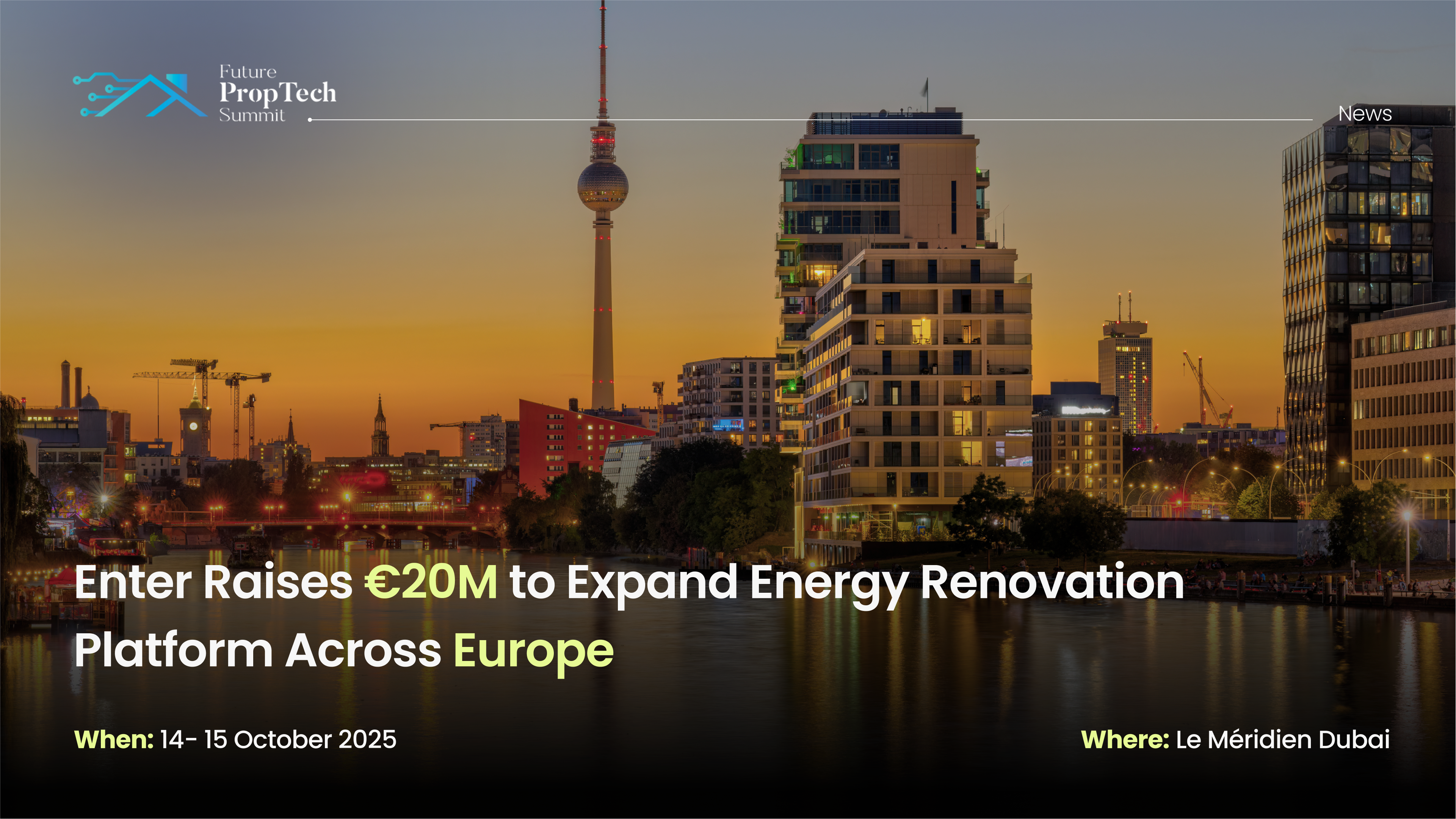 Enter Raises €20M to Expand Energy Renovation Platform Across Europe