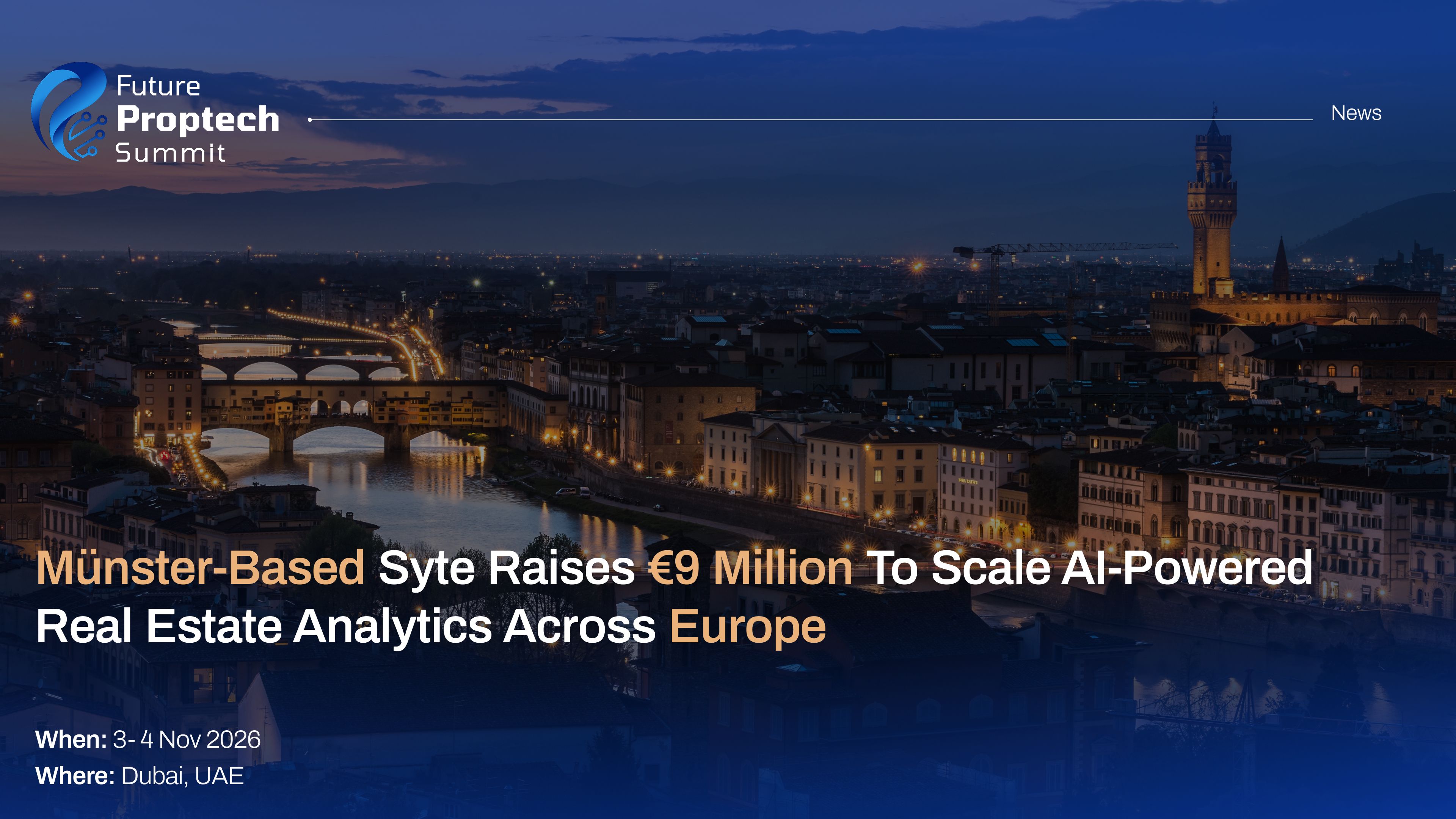 Münster-Based syte Raises €9 Million to Scale AI-Powered Real Estate Analytics Across Europe 