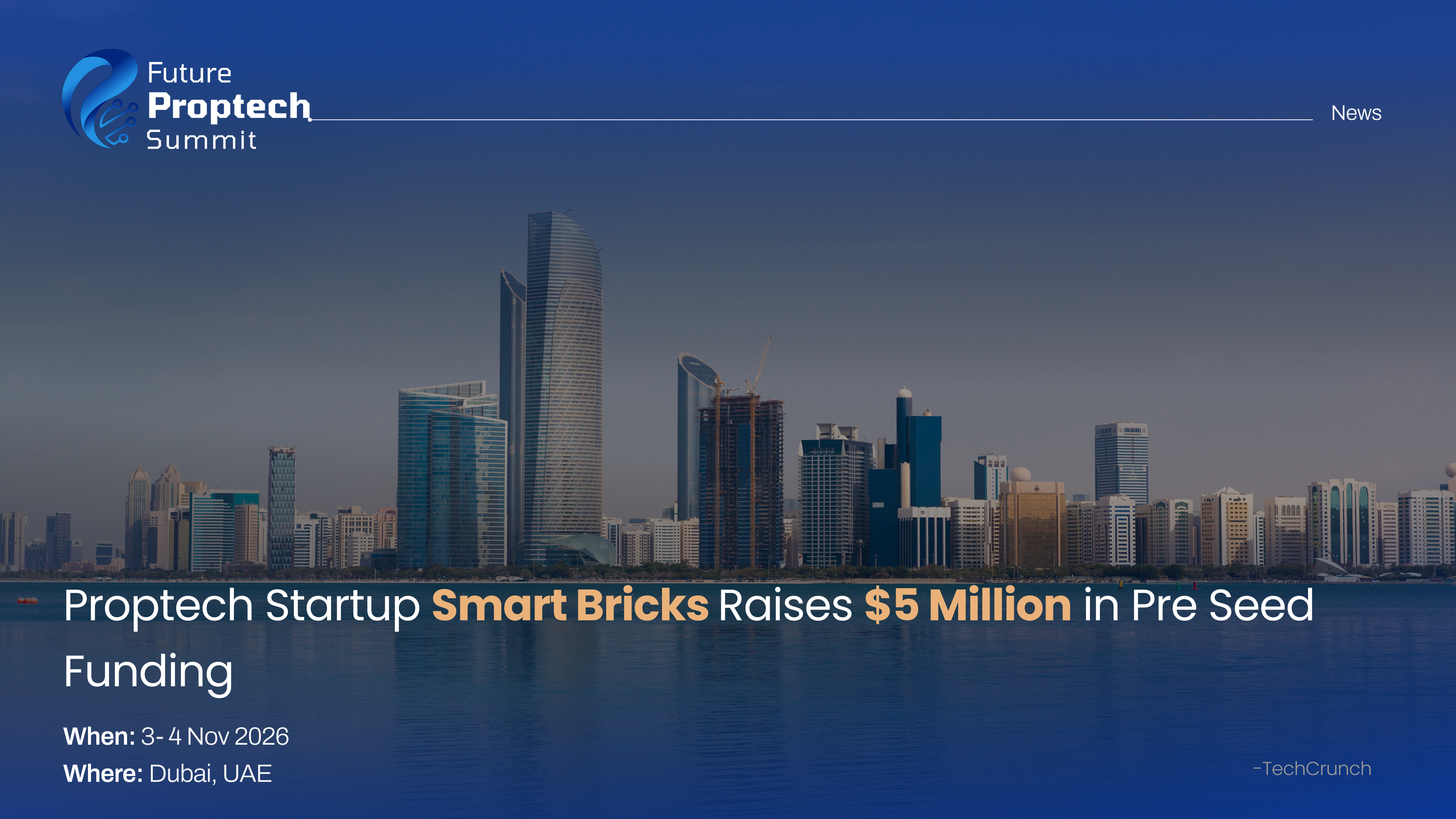 Proptech Startup Smart Bricks Raises $5 Million in Pre Seed Funding