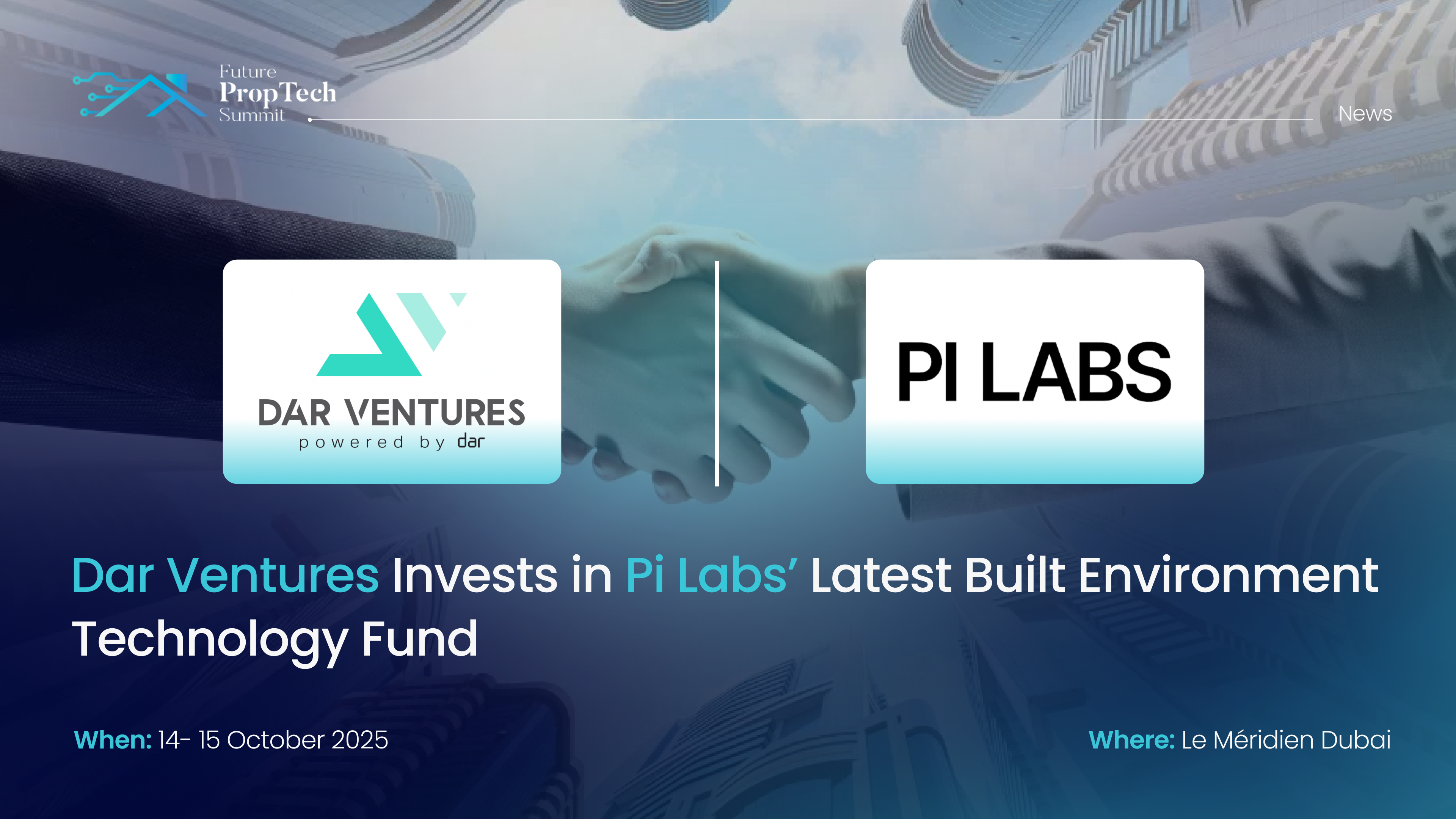 Dar Ventures Invests in Pi Labs’ Latest Built Environment Technology Fund