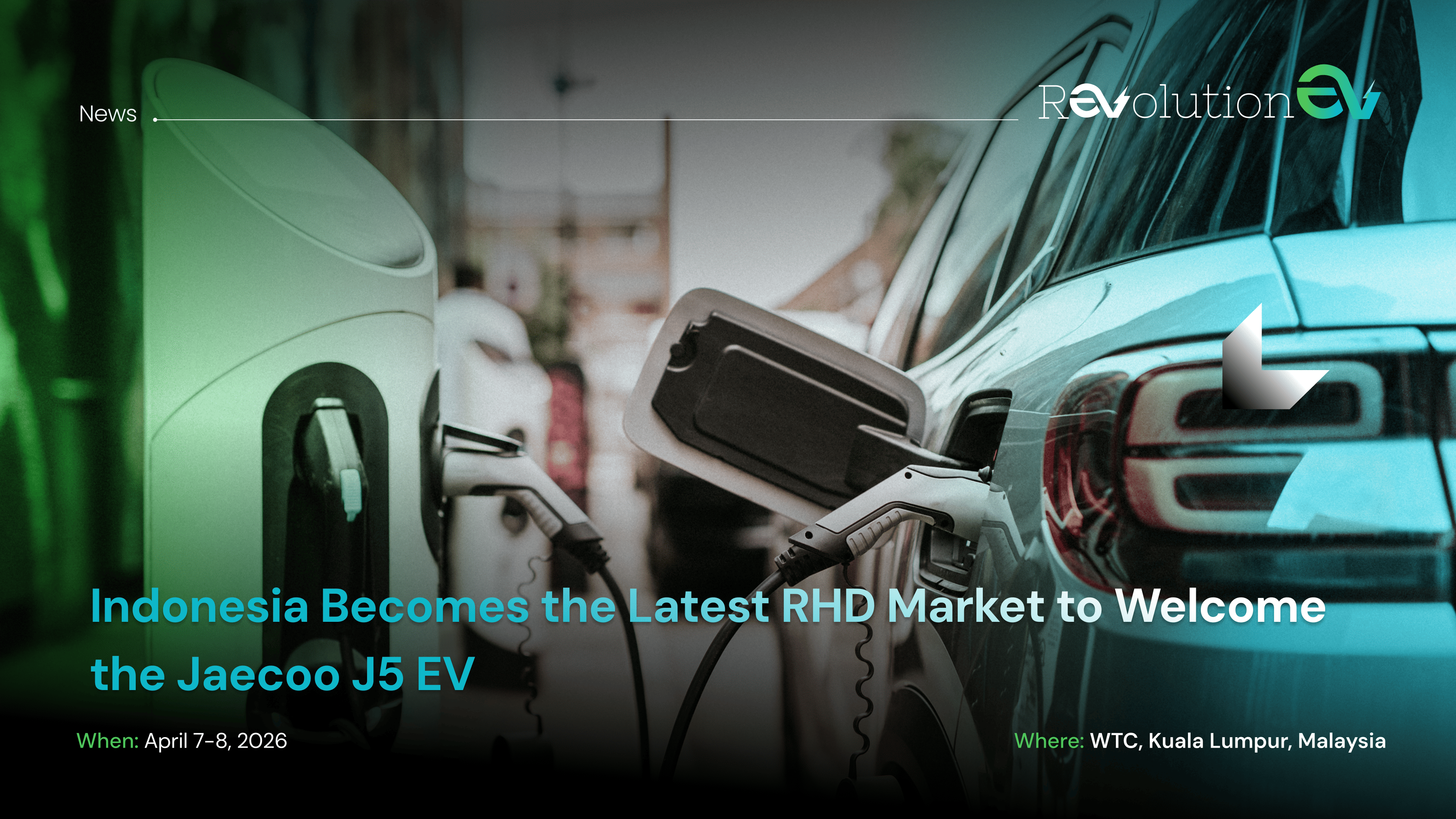 Indonesia Becomes the Latest RHD Market to Welcome the Jaecoo J5 EV