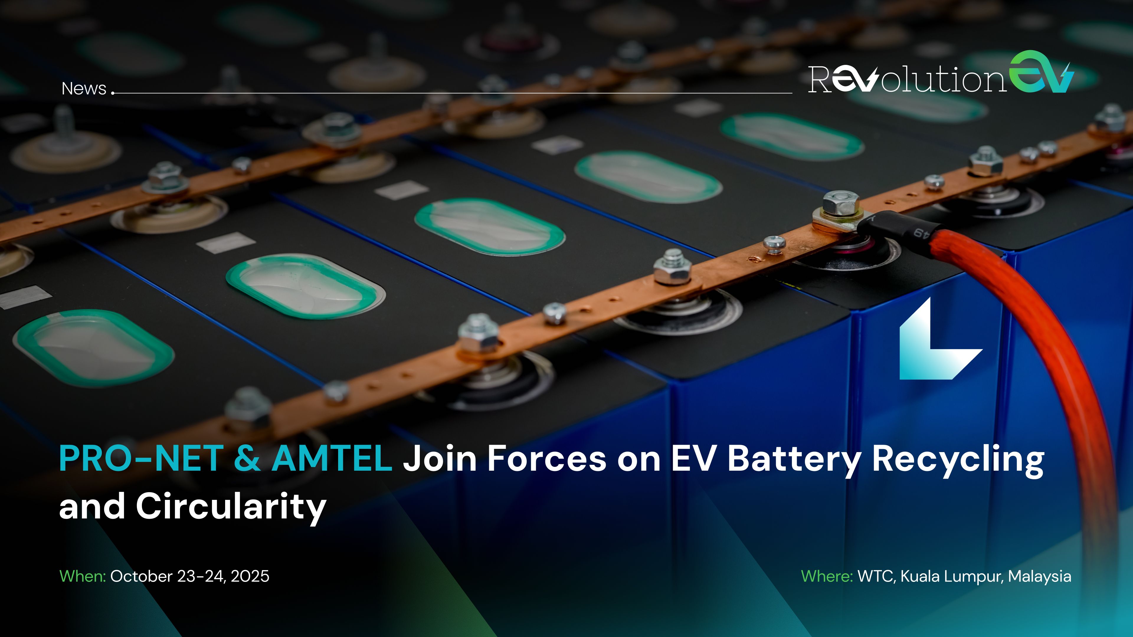 PRO-NET & AMTEL Join Forces on EV Battery Recycling and Circularity