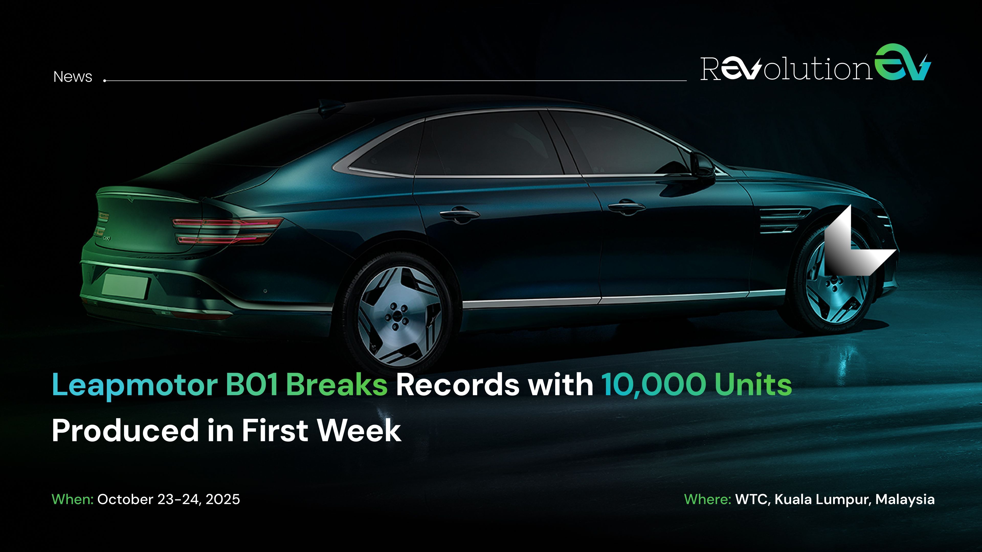 Leapmotor B01 Breaks Records with 10,000 Units Produced in First Week 
