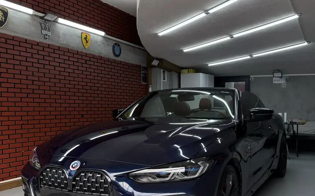 BMW 4 Serisi Cabrio'nun gövde hatları