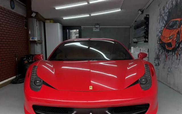 MG Garage atölyesinde teslim öncesi hazırlanan Ferrari 458