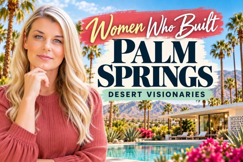 The Women Who Built Palm Springs: Desert Visionaries Who Shaped a City
