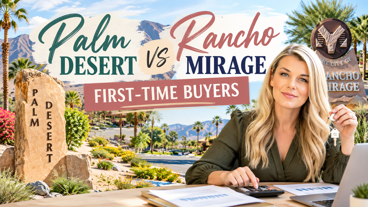 Palm Desert vs. Rancho Mirage for First-Time Buyers: Which One Actually Works for Your Budget?
