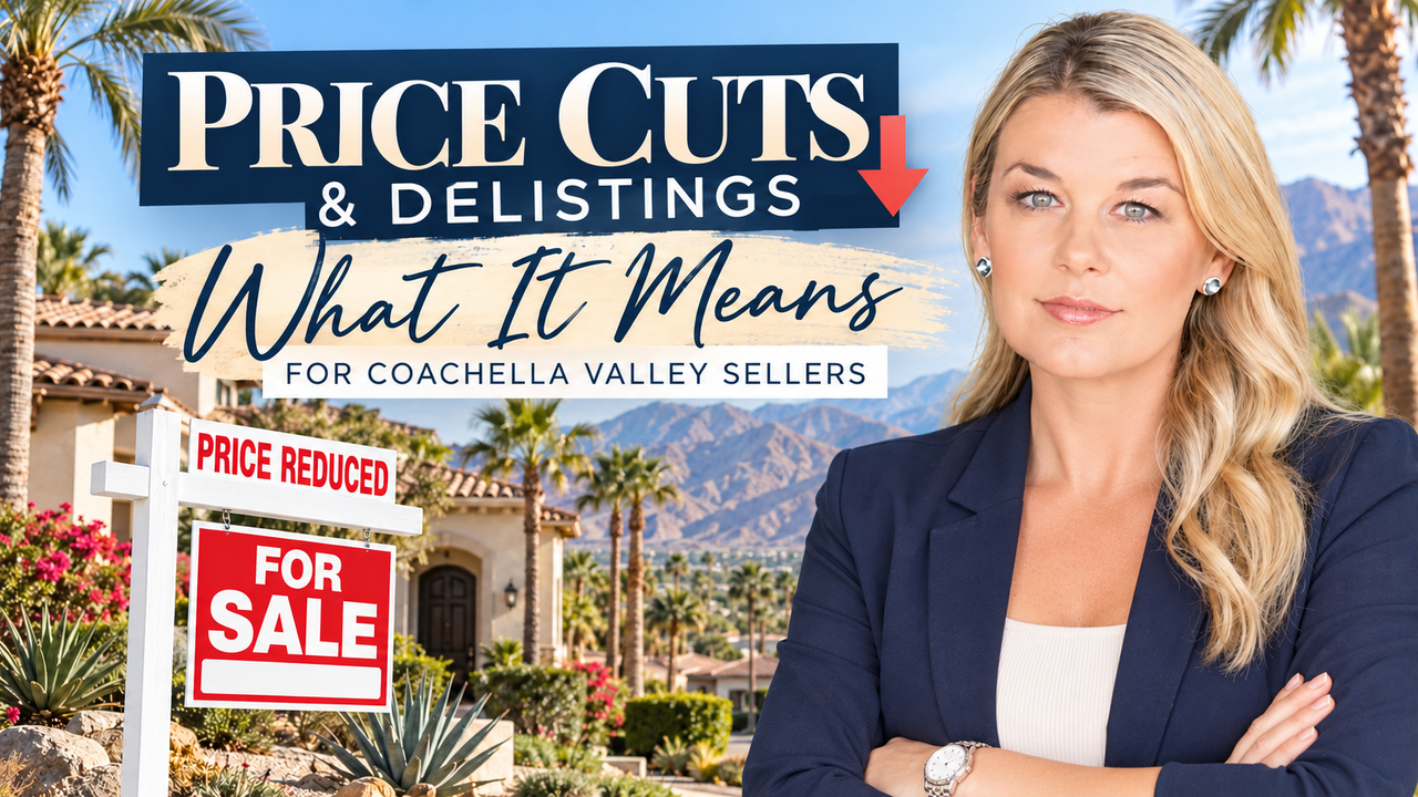Price Cuts, Delistings, and Shifting Trends: What September's National Housing Data Tells Coachella Valley Sellers