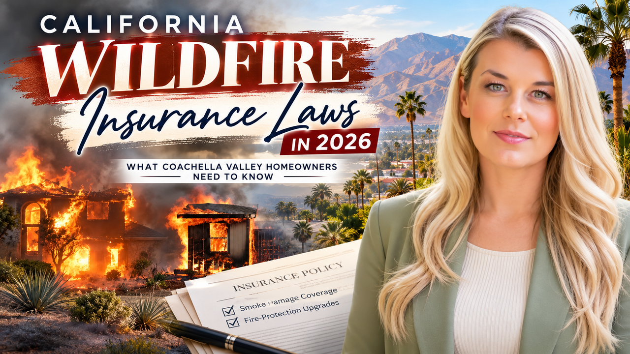 New California Wildfire Insurance Laws in 2026: What Coachella Valley Homeowners Need to Know