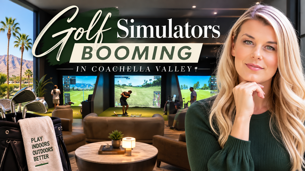 Golf Simulators Are Booming in the Coachella Valley — Why Desert Golfers Are Taking Their Game Indoors