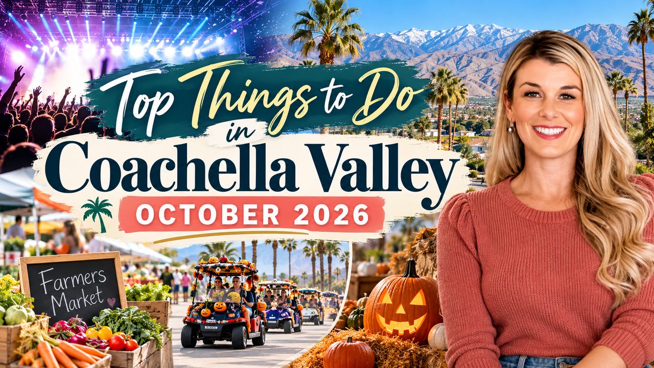 Top Things to Do in Coachella Valley This October 2026: Concerts, Comedy, Farmers Markets & Halloween Fun