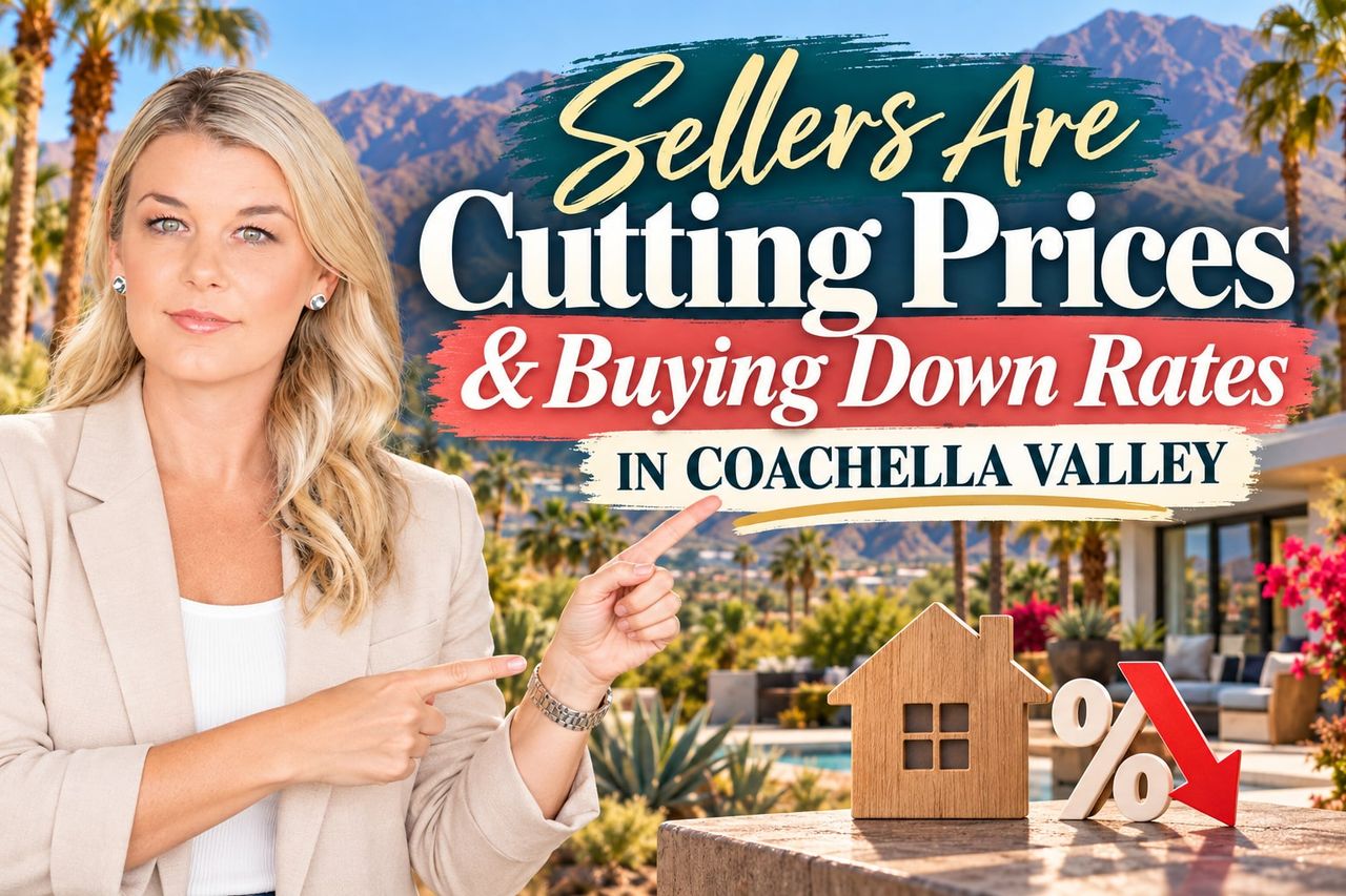 Sellers Are Cutting Prices and Buying Down Rates — What This Shift Means in the Coachella Valley