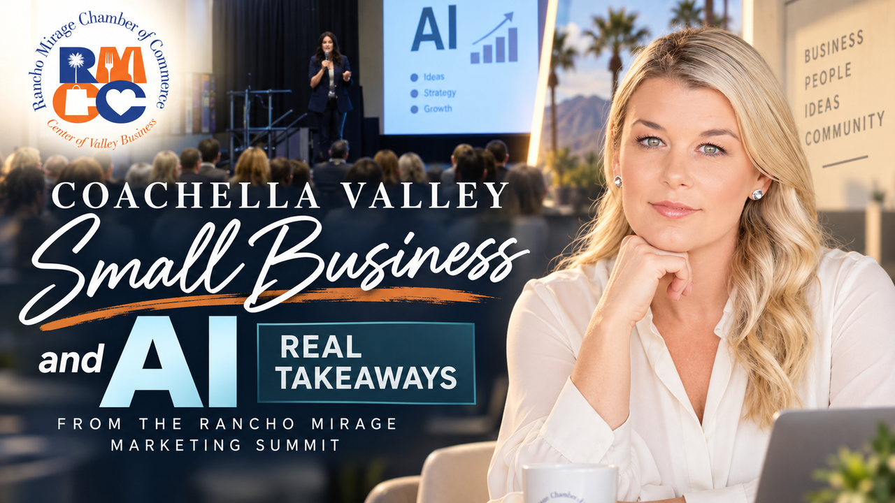 How Coachella Valley Small Businesses Are Using AI: Takeaways from the Rancho Mirage Marketing Summit